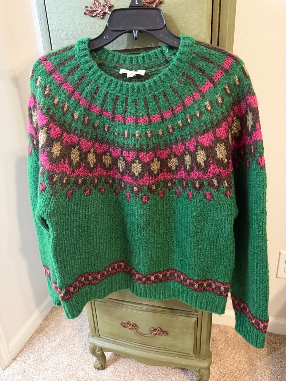 Green Sweater